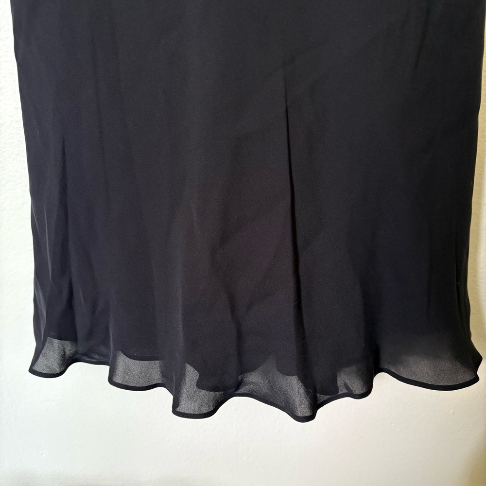 NWT Lauren Ralph Lauren Black Midi Dress Size 10 - Picture 12 of 12